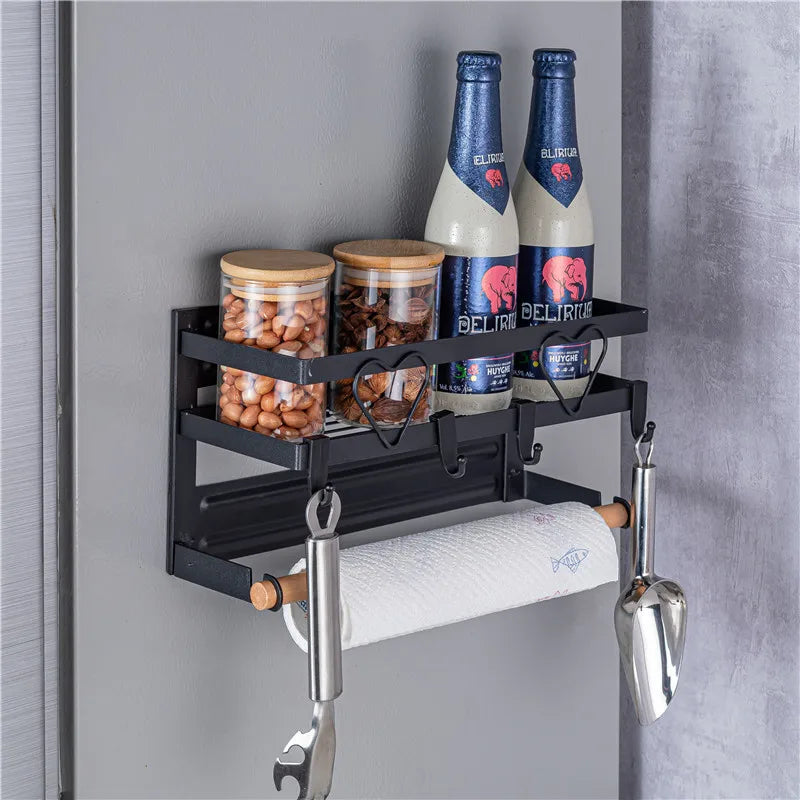 Kitchen Storage Organiser/Shelf - 2 or 3 Layers, Towel Holder, Side Mount, Rack Home Kitchen Organization